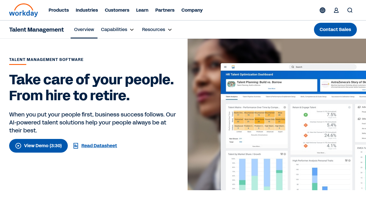 Workday Talent Management